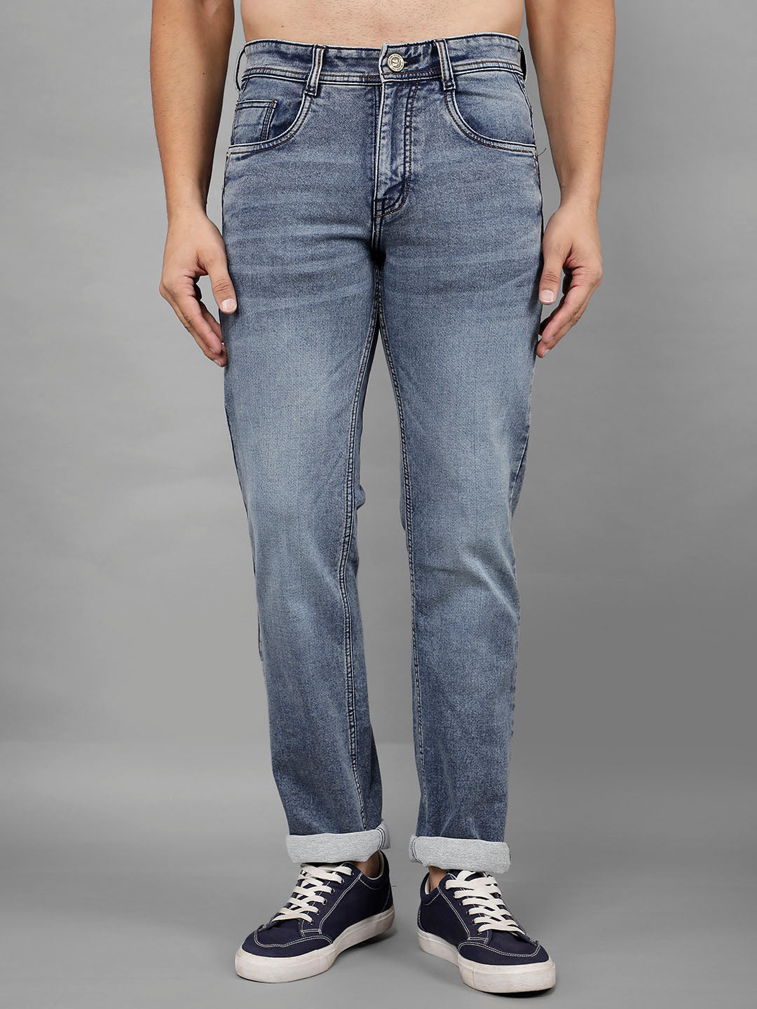 cobb mens light blue jeans