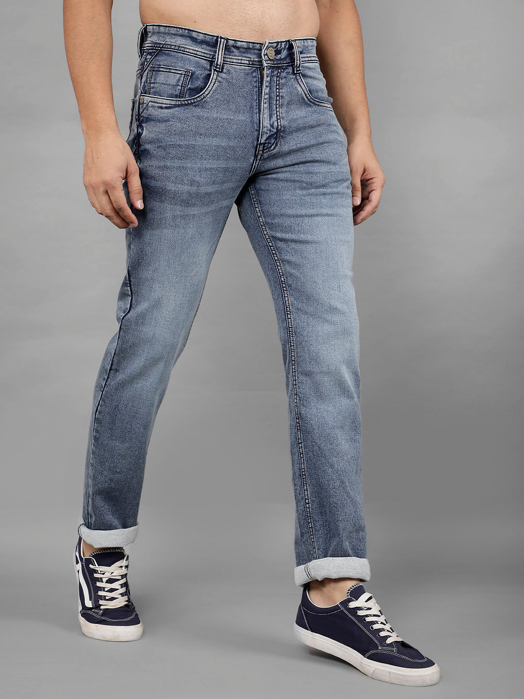 cobb mens light blue jeans