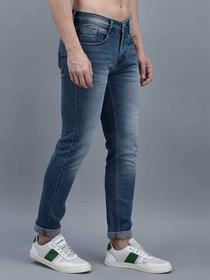 Cobb Blue Narrow Fit Jeans