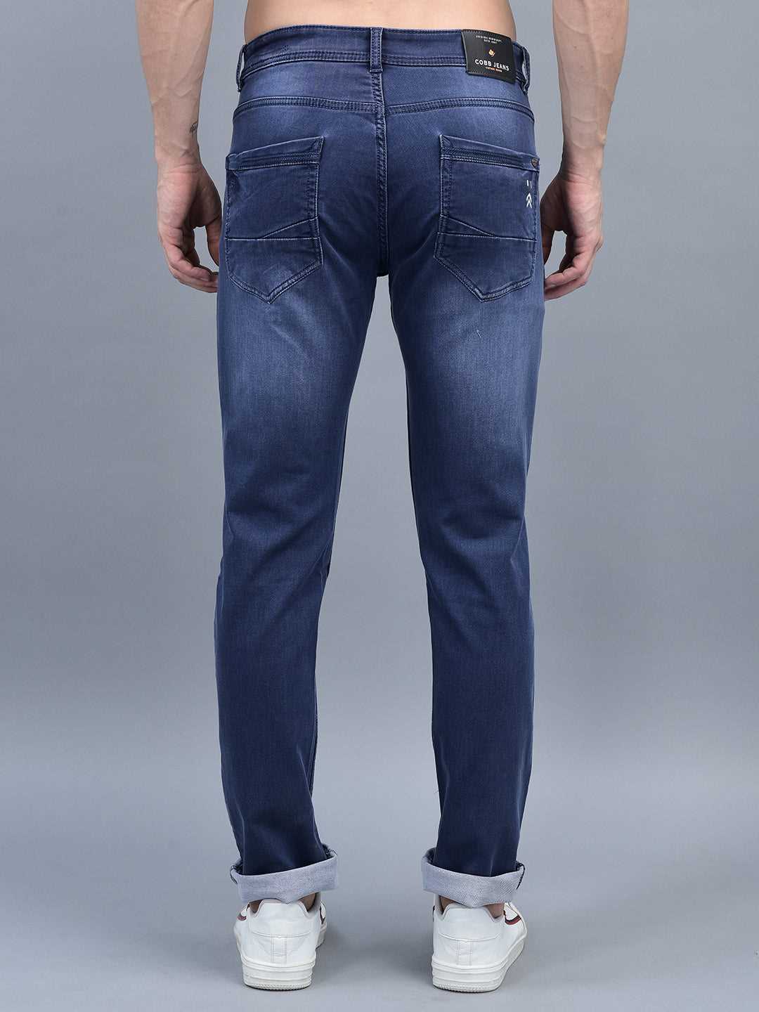 Cobb Blue Straight Fit Jeans