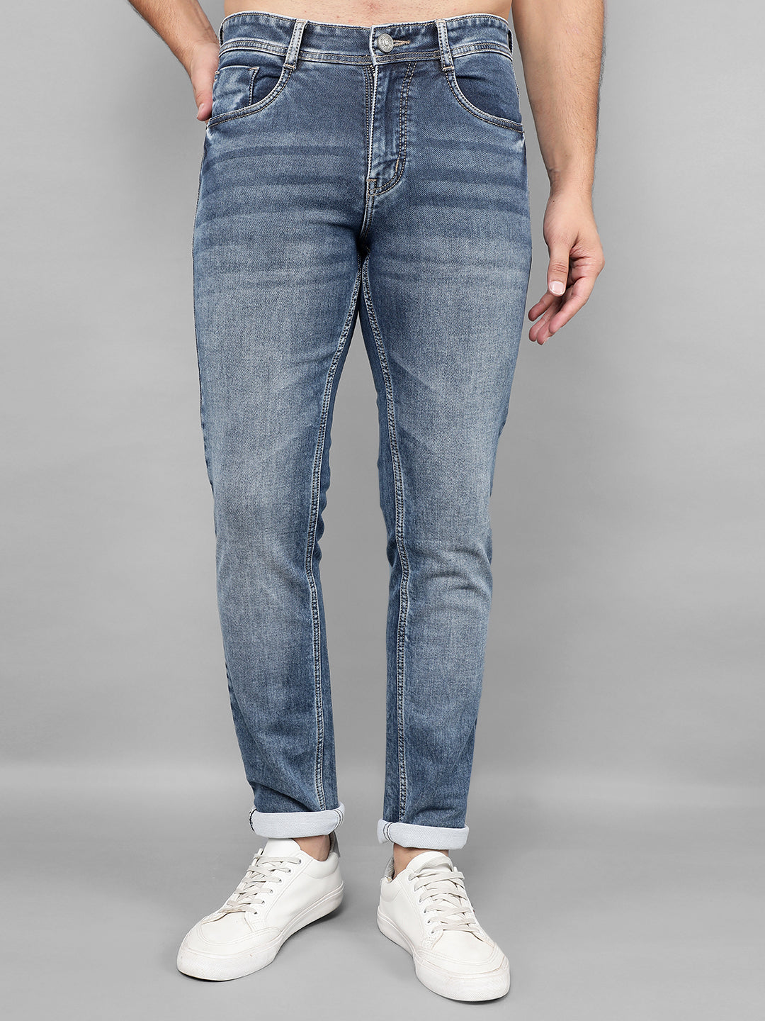 cobb blue narrow fit premium jeans