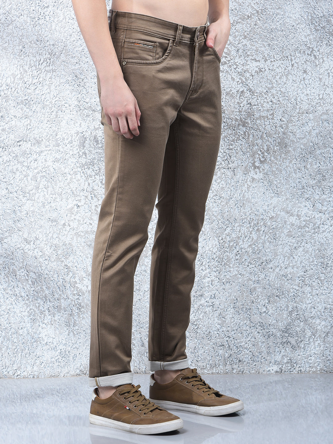 cobb khaki narrow-fit premium jeans