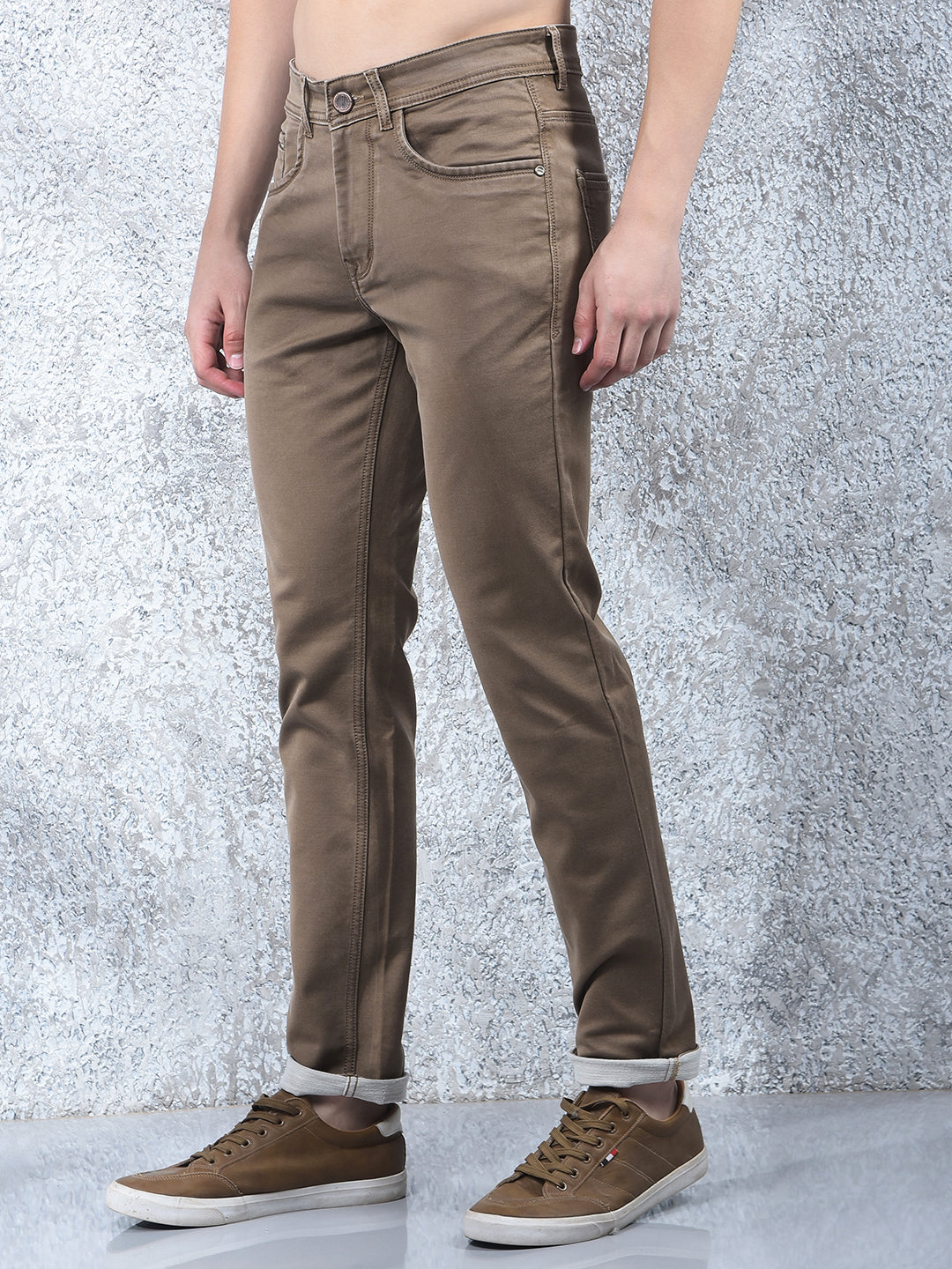 cobb khaki narrow-fit premium jeans