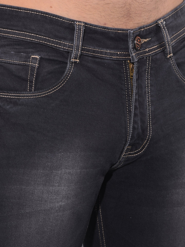 cobb dark grey narrow fit premium jeans