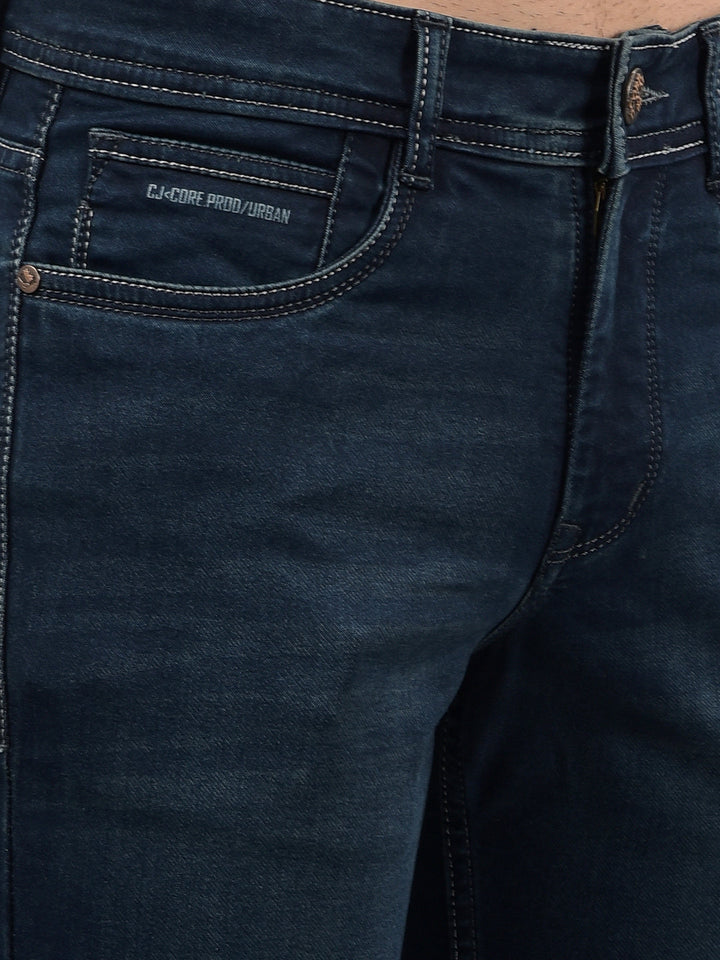 cobb dark blue narrow-fit premium jeans