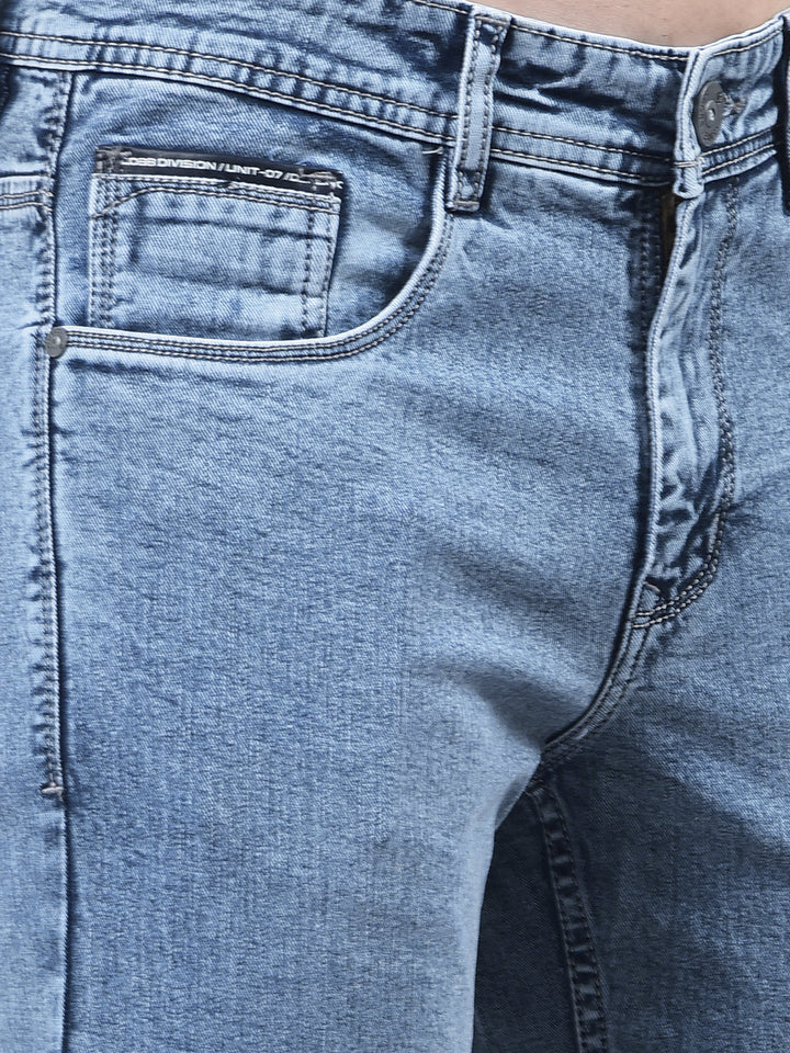 cobb light blue narrow-fit premium jeans