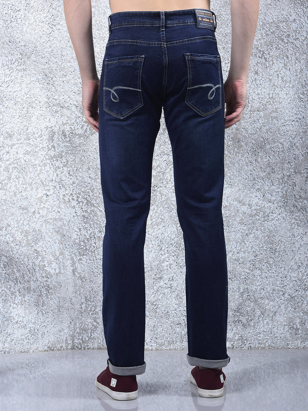 cobb blue narrow-fit premium jeans