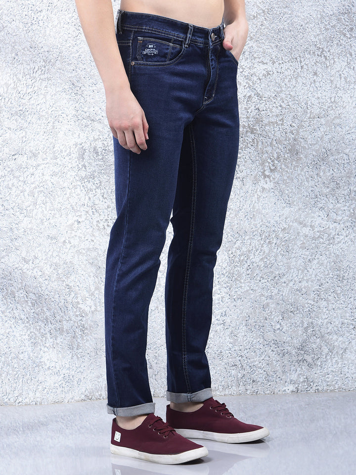 cobb blue narrow-fit premium jeans