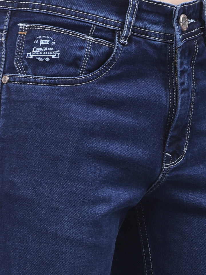 cobb blue narrow-fit premium jeans
