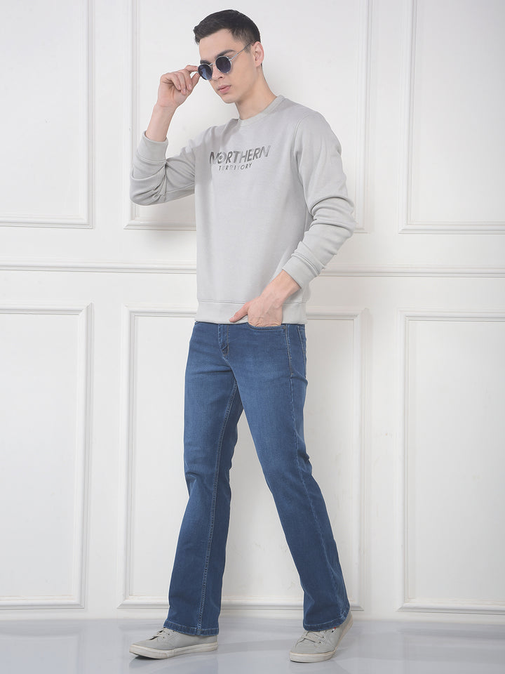 COBB BLUE BOOT-CUT PREMIUM JEANS