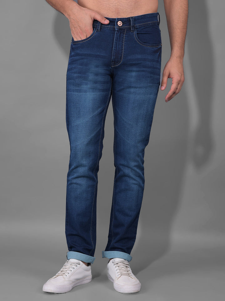 cobb blue narrow fit premium jeans