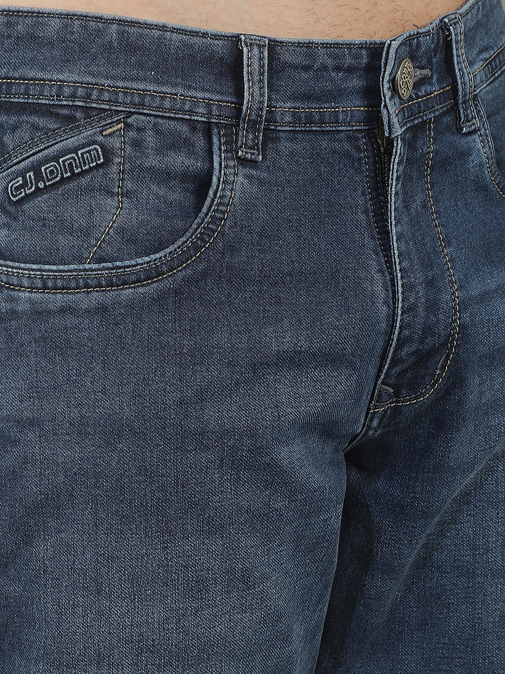 blue boot cut premium jeans