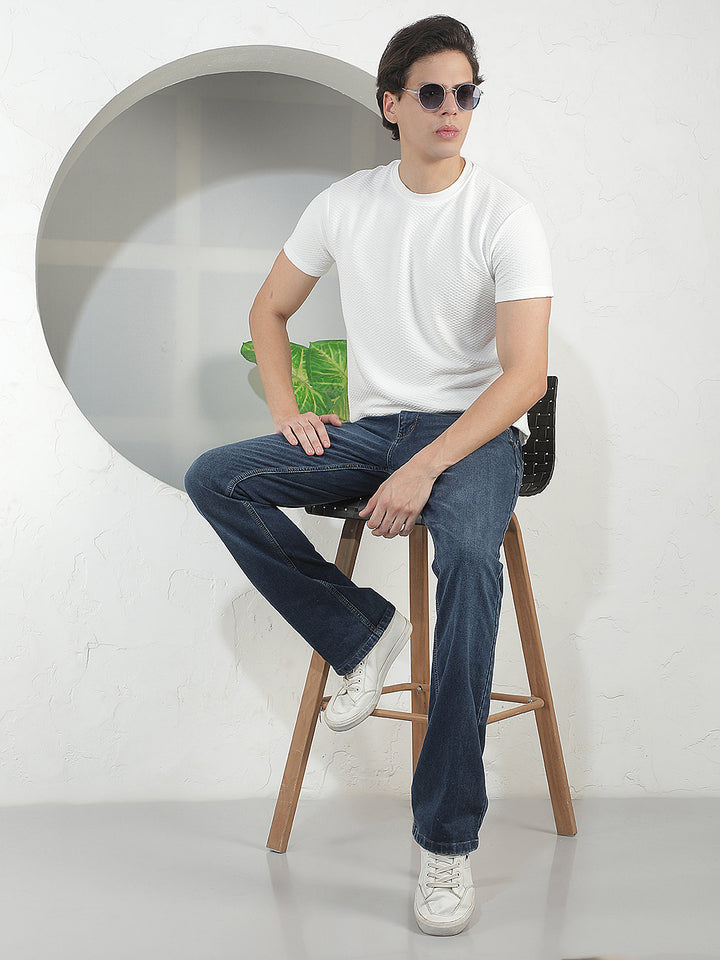BLUE BOOT CUT PREMIUM JEANS