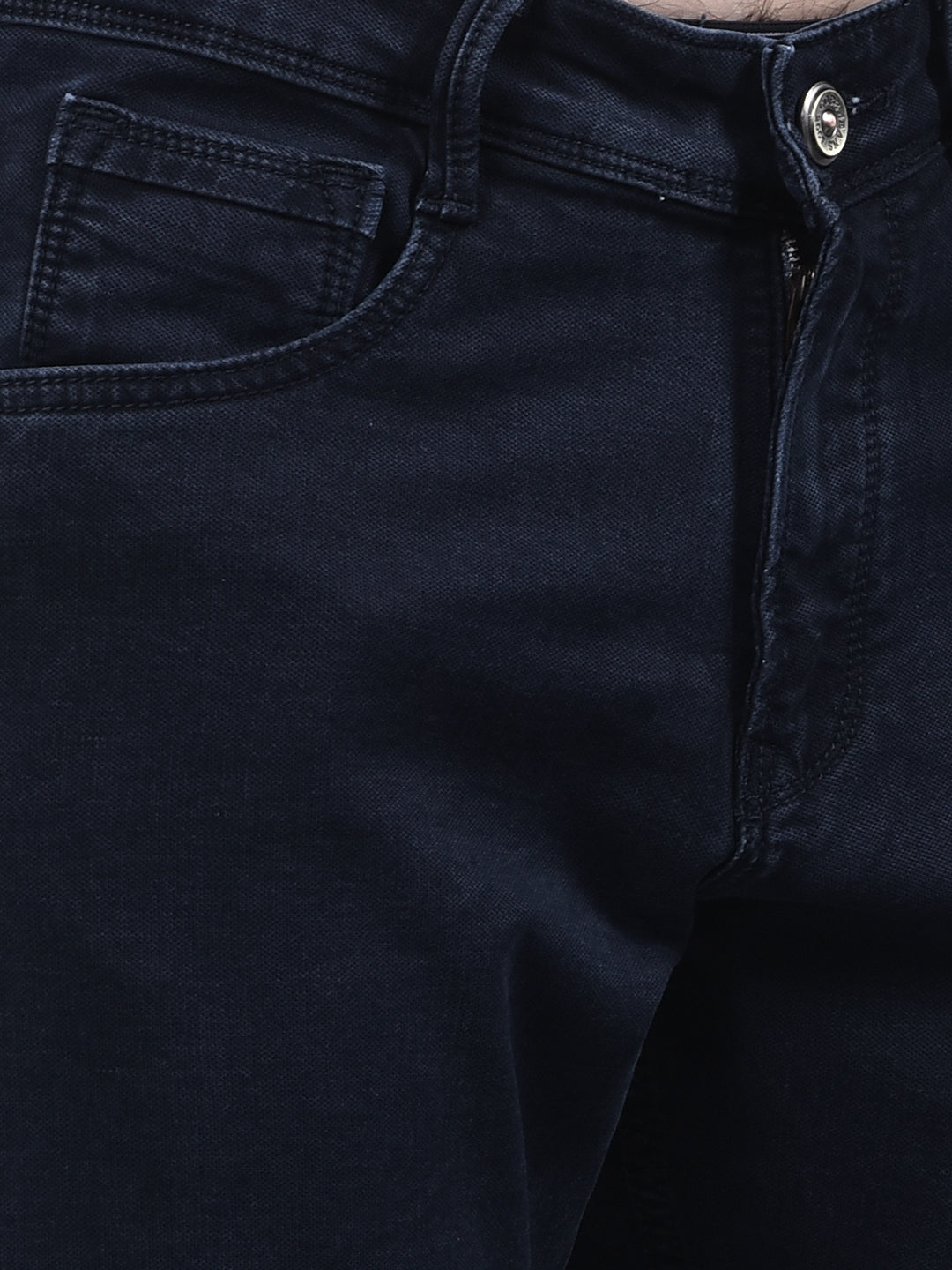 cobb dark blue straight-fit premium jeans