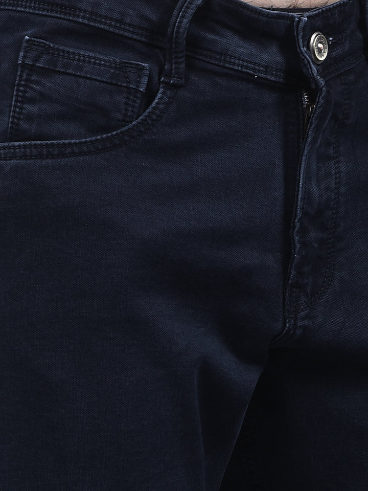 cobb dark blue straight-fit premium jeans