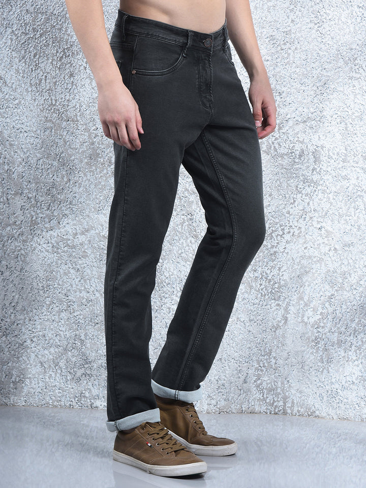 cobb milt green straight-fit premium jeans