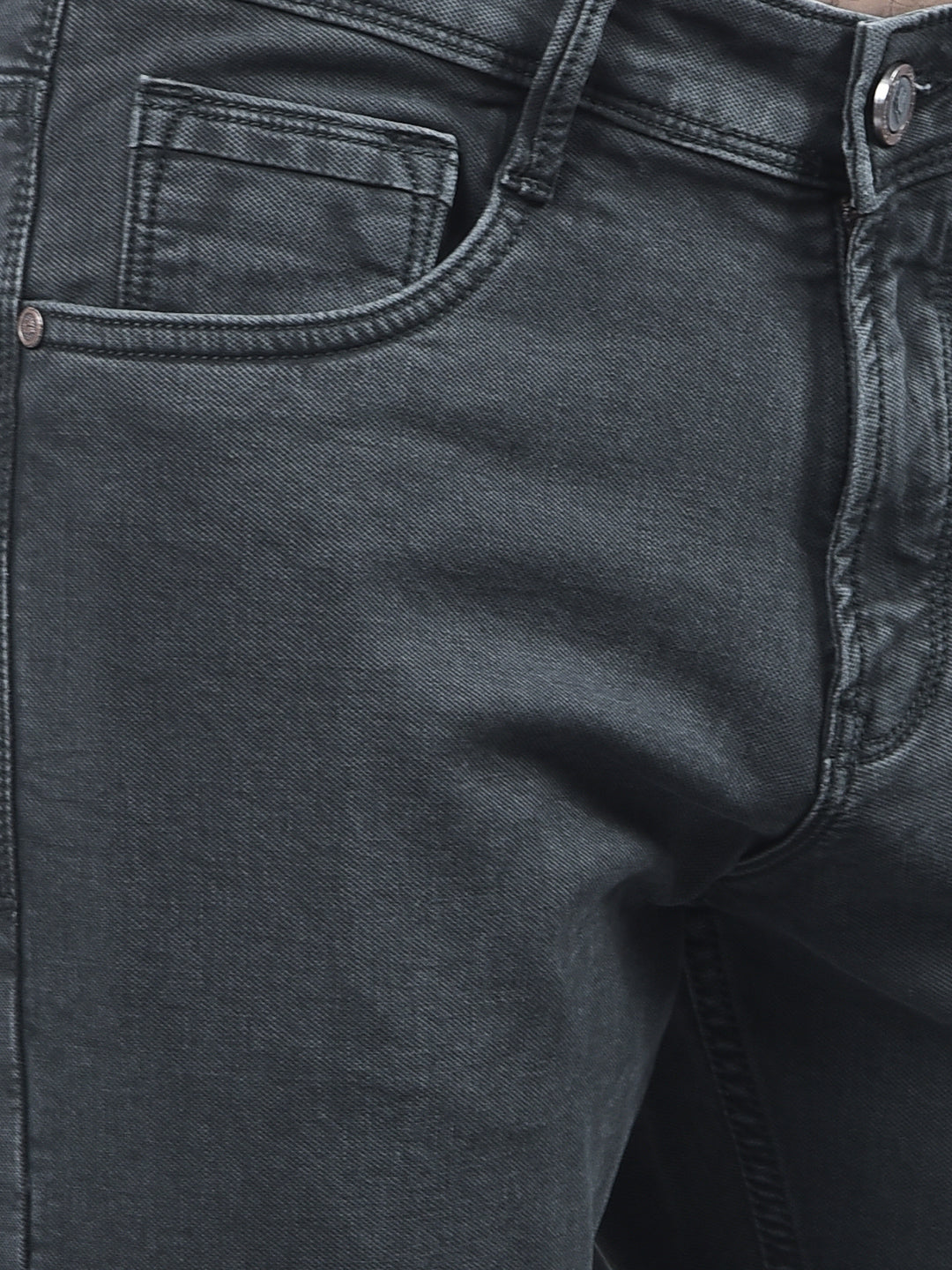 cobb milt green straight-fit premium jeans