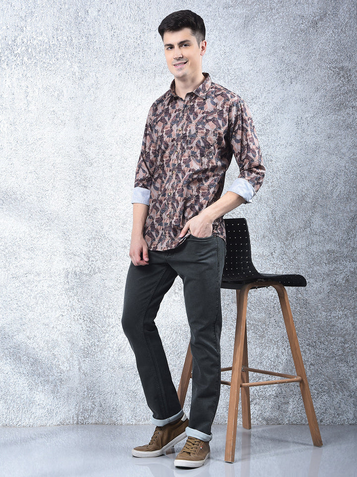 COBB MILT GREEN STRAIGHT-FIT PREMIUM JEANS