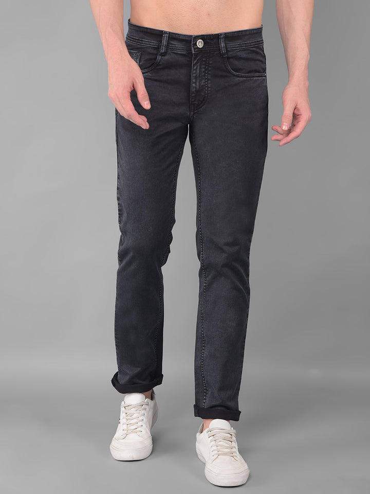 cobb dark grey narrow fit premium jeans