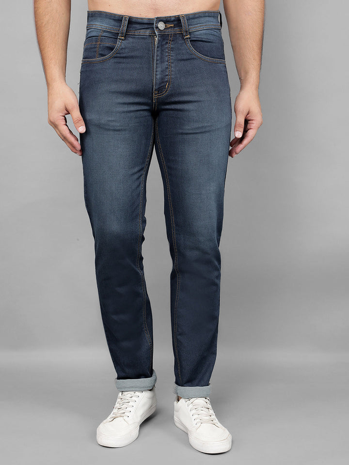 cobb dark blue narrow fit premium jeans