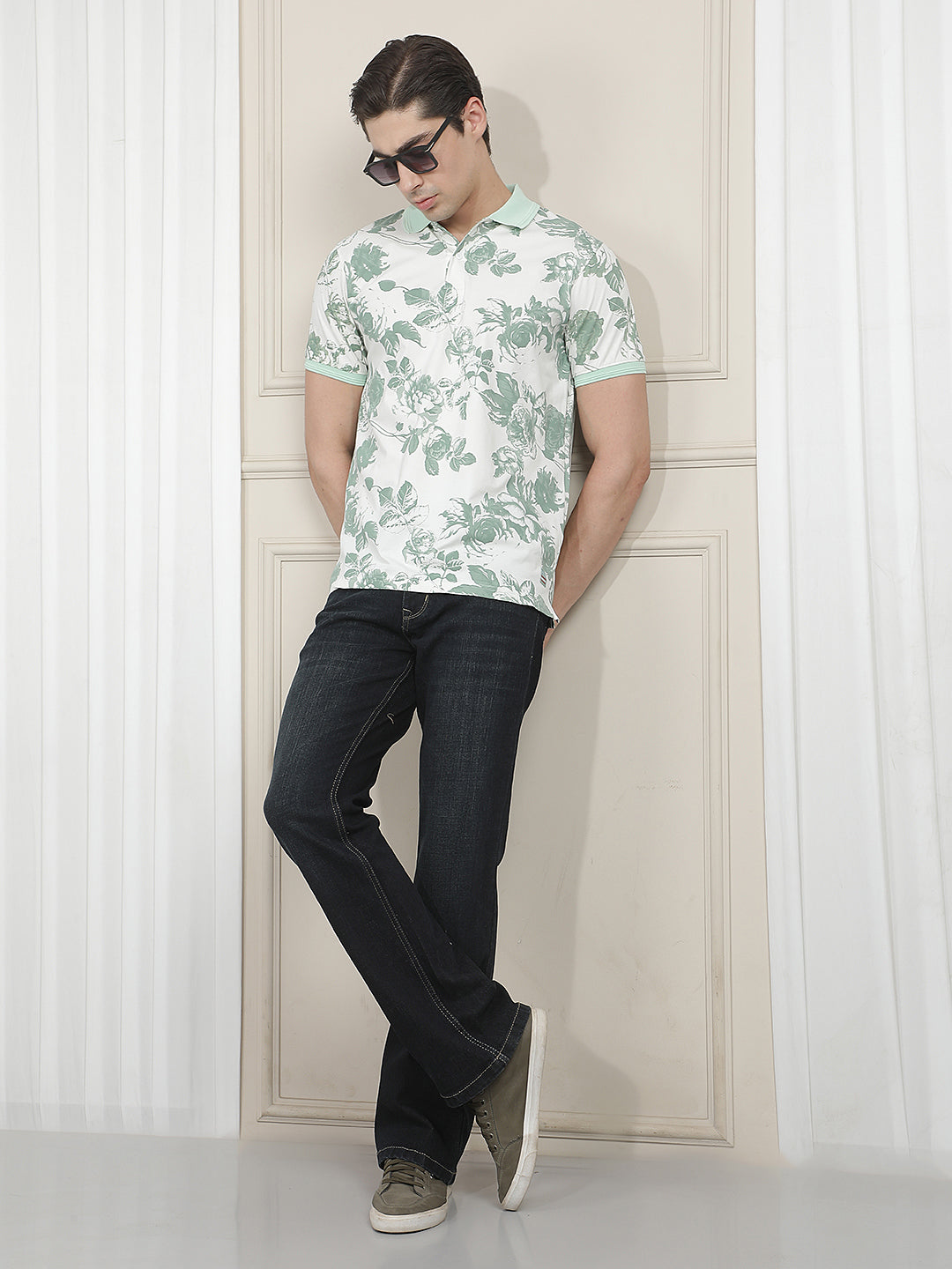 BROWN BOOT CUT PREMIUM JEANS