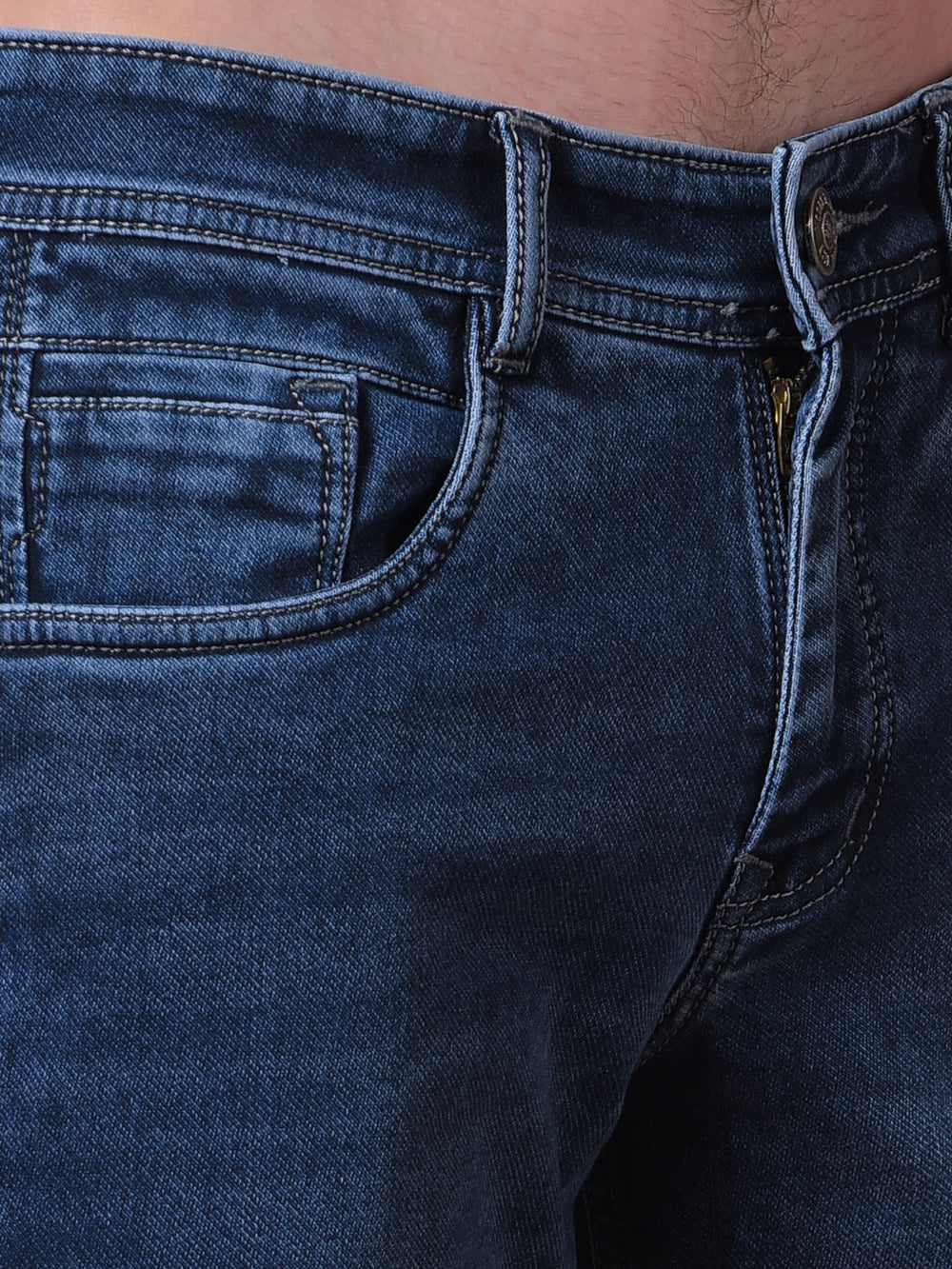 cobb blue narrow-fit premium jeans
