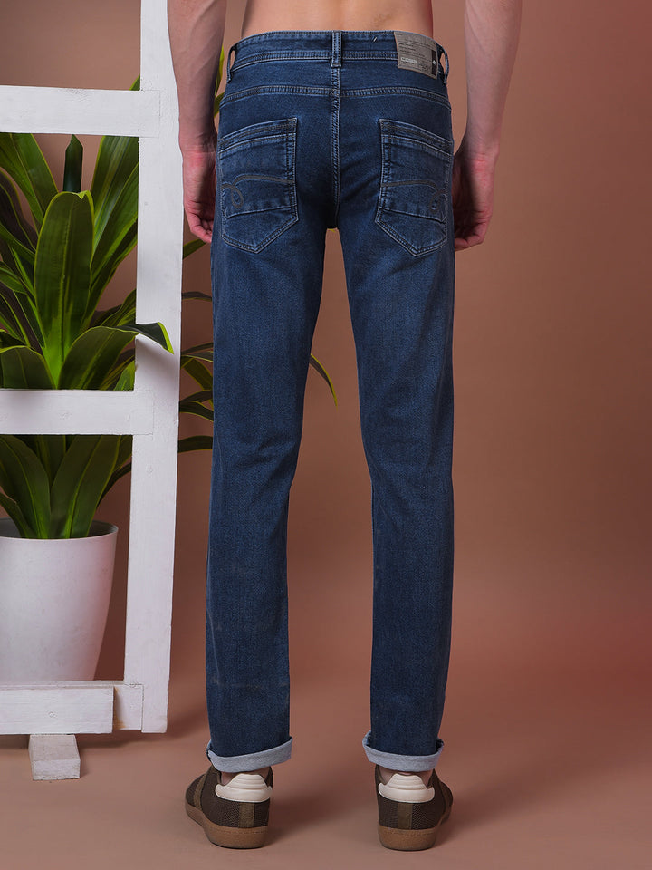 cobb blue narrow-fit premium jeans