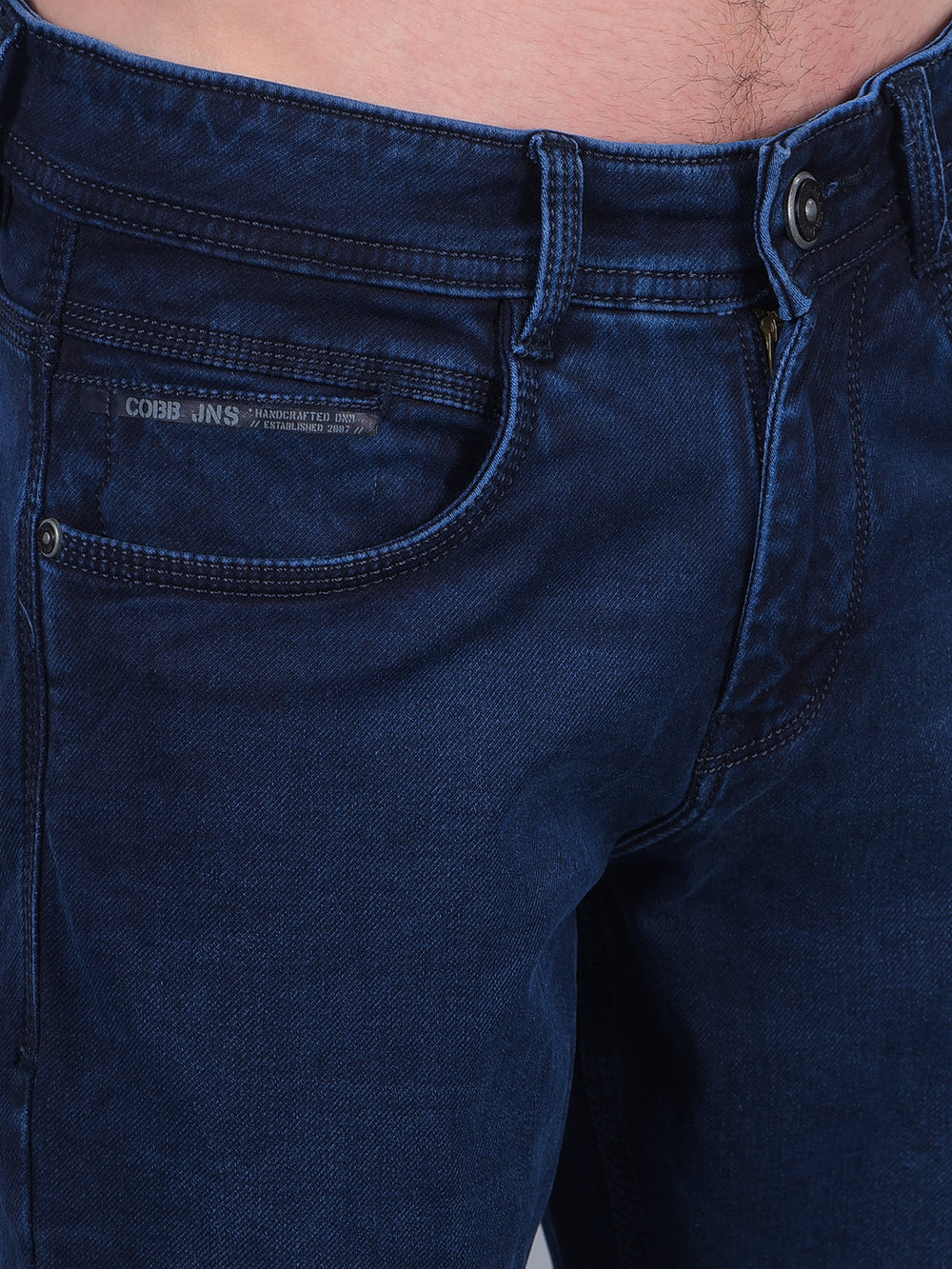 cobb dark blue boot cut premium jeans