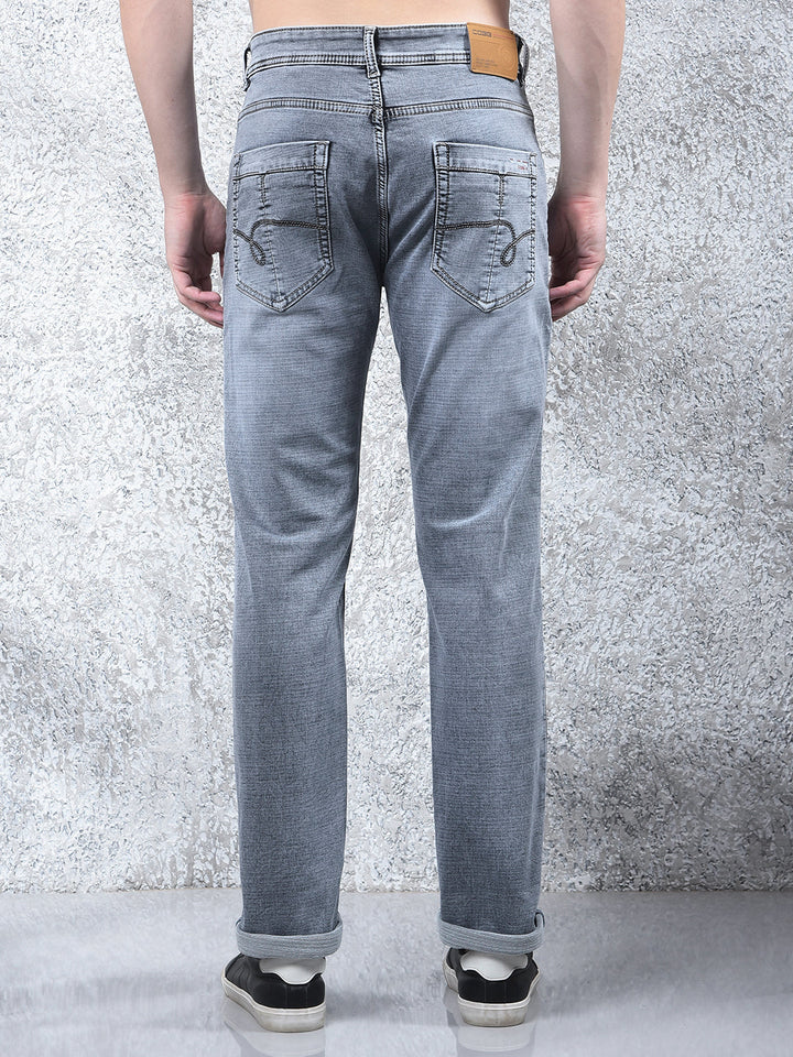 cobb grey narrow-fit premium jeans