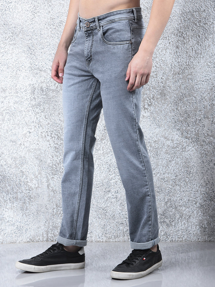 cobb grey narrow-fit premium jeans