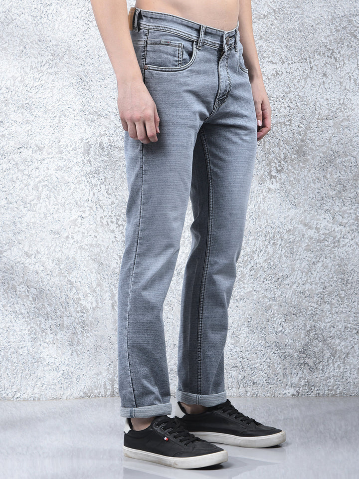 cobb grey narrow-fit premium jeans