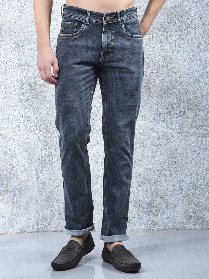 cobb grey narrow-fit premium jeans