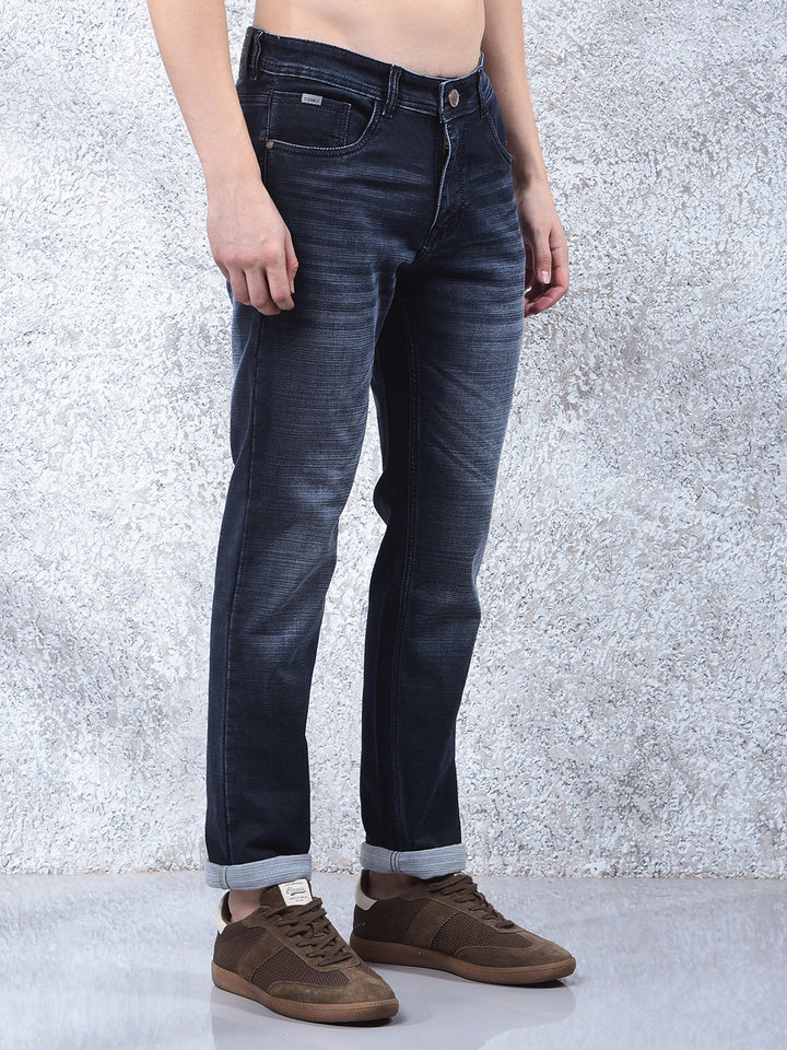 cobb dark grey narrow-fit premium jeans