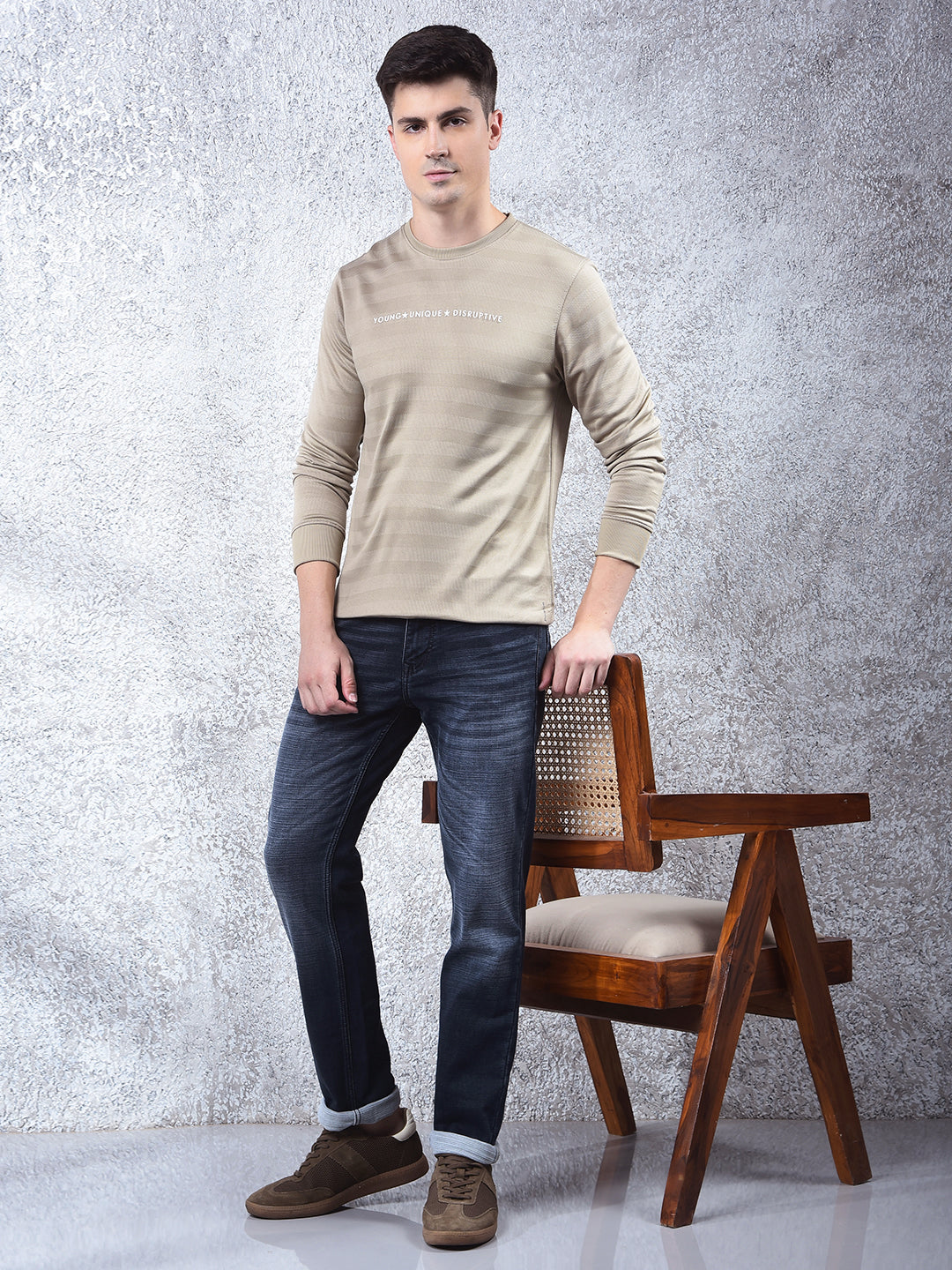 COBB DARK GREY NARROW-FIT PREMIUM JEANS