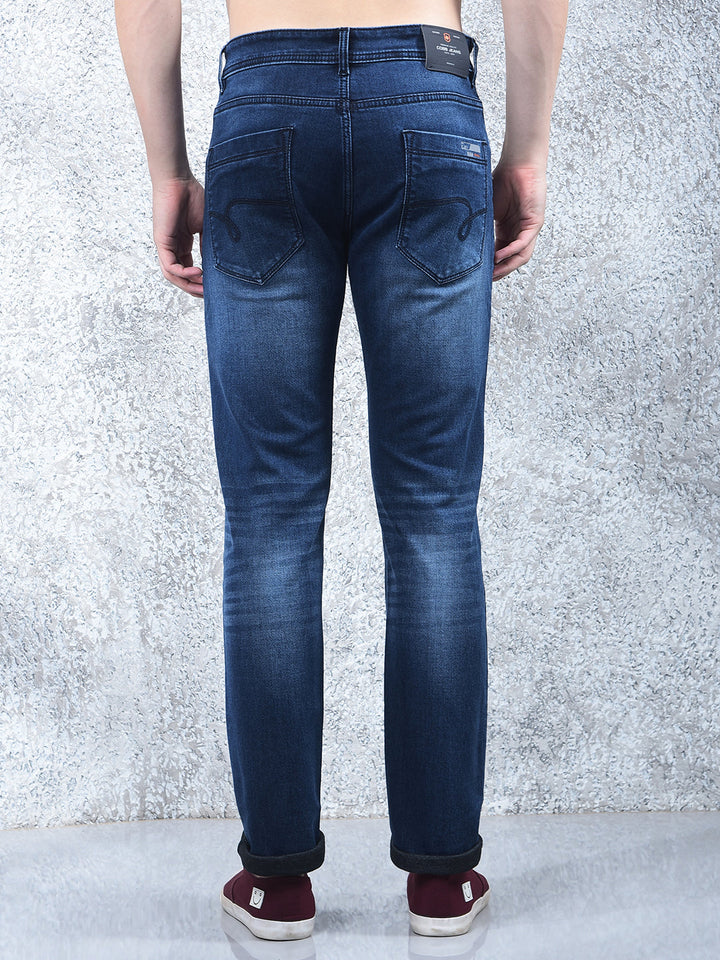 cobb blue narrow-fit premium jeans