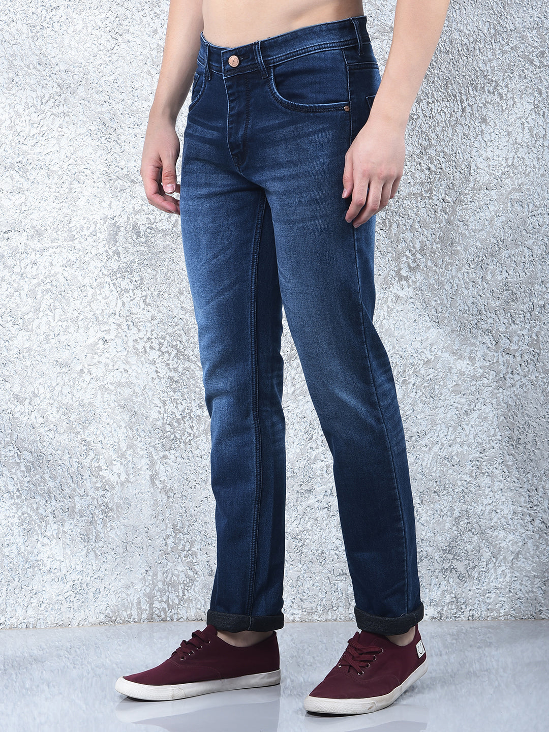 cobb blue narrow-fit premium jeans