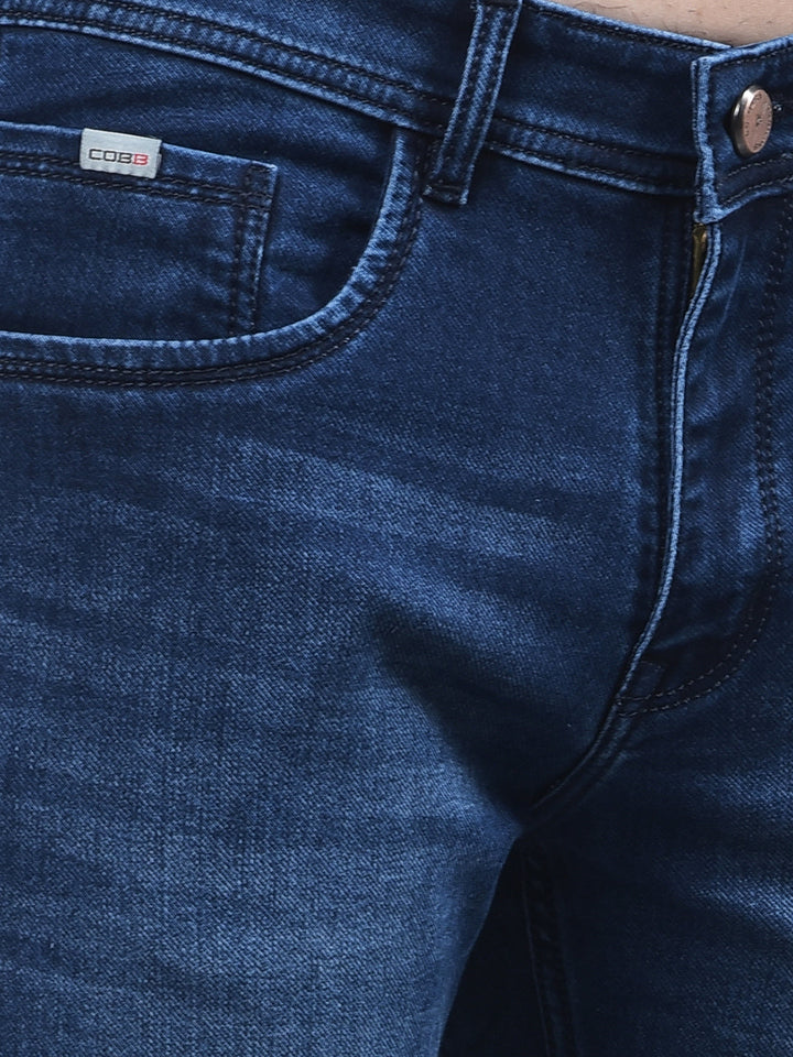 cobb blue narrow-fit premium jeans