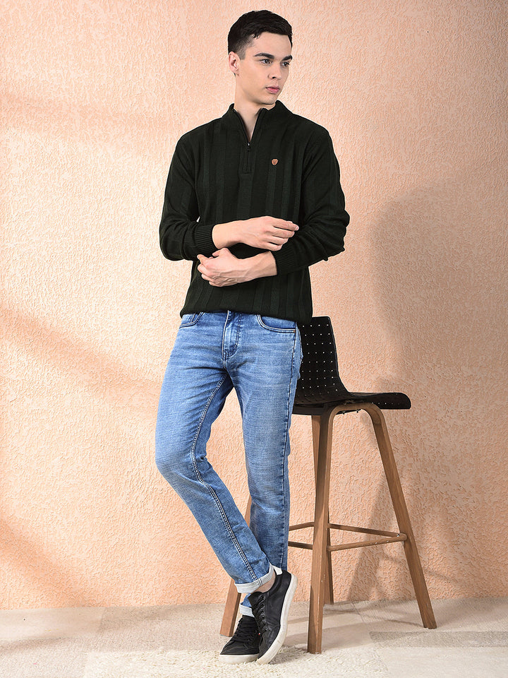 COBB WASHED BLUE NARROW-FIT PREMIUM JEANS