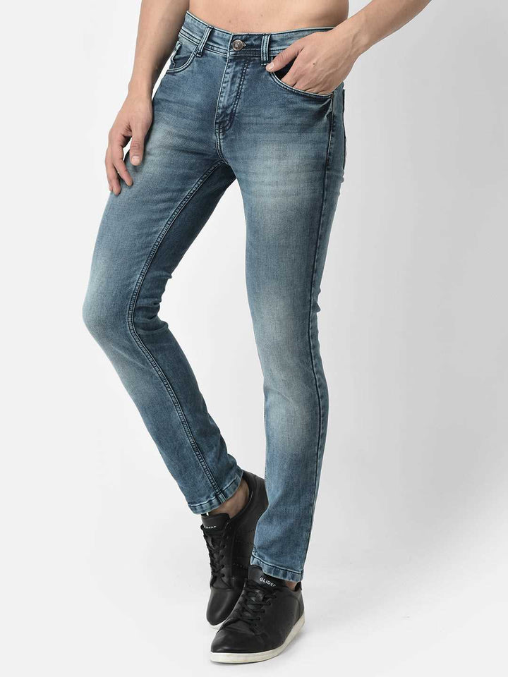 Cobb Blue Narrow Fit Jeans