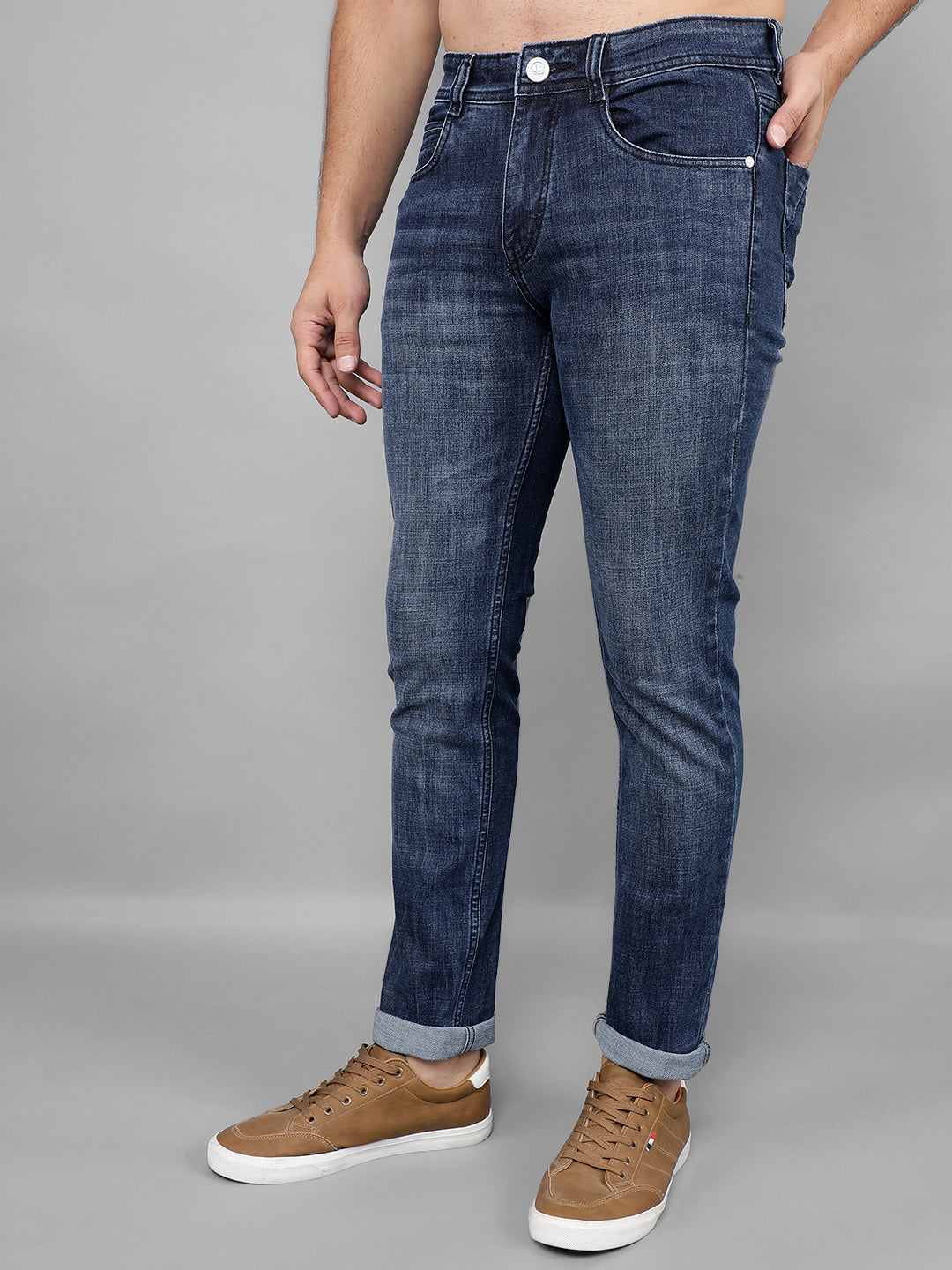 cobb blue narrow fit premium jeans