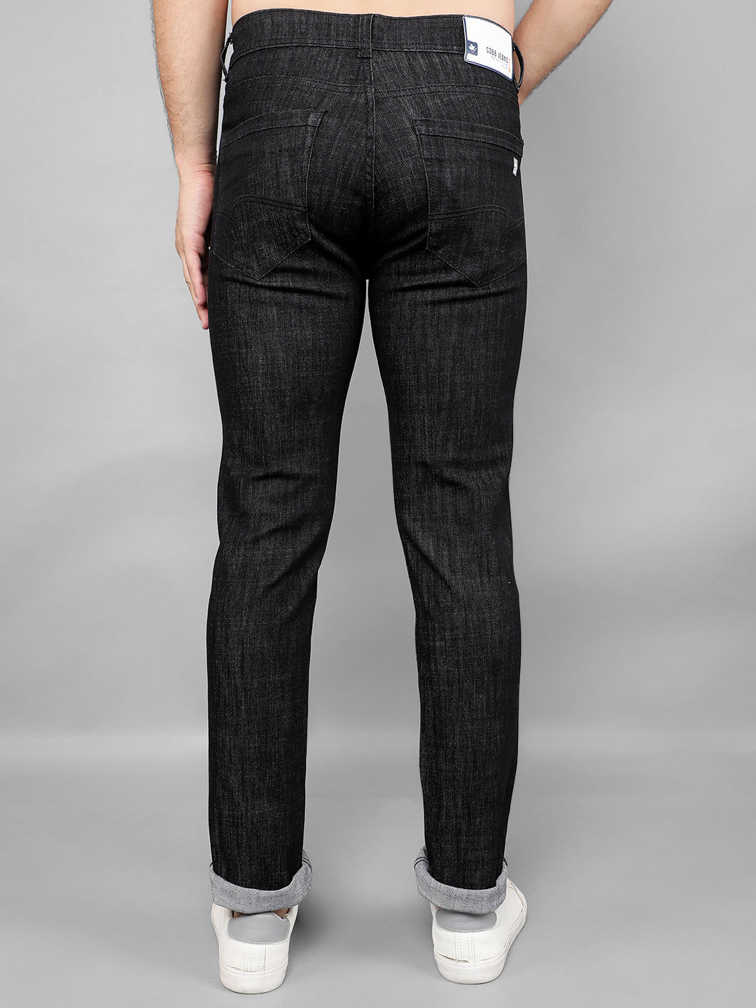 cobb black narrow fit premium jeans