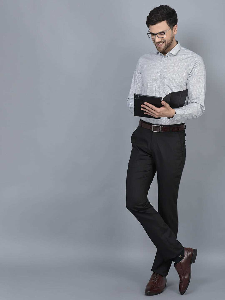 Cobb Black Ultra Fit Formal Trouser