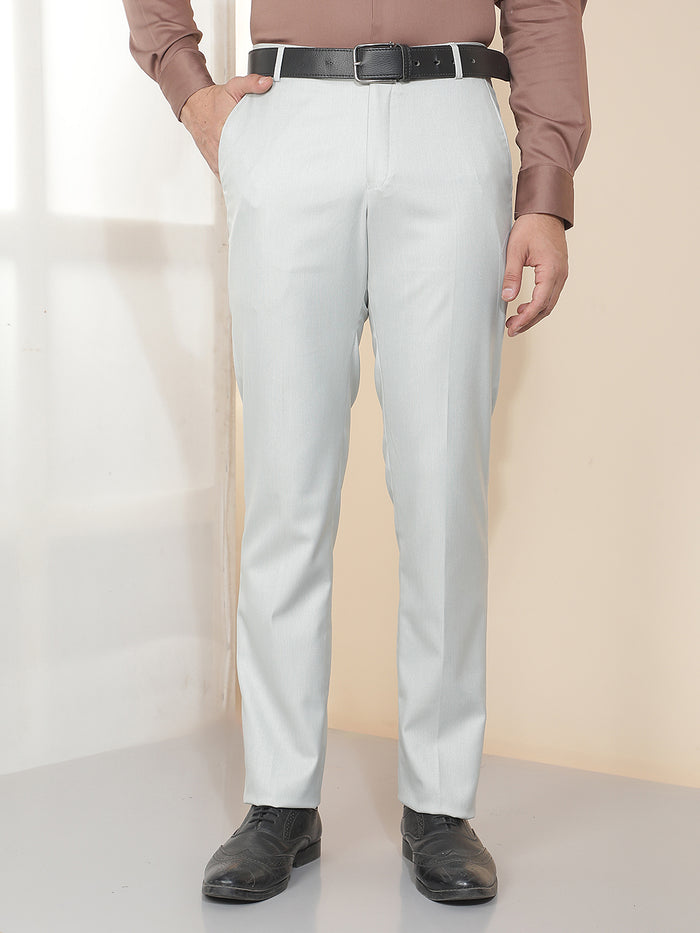 cobb stone solid ultra-fit formal trouser