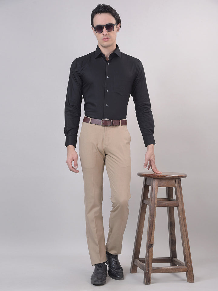 Fawn Ultra-Fit Formal Trouser
