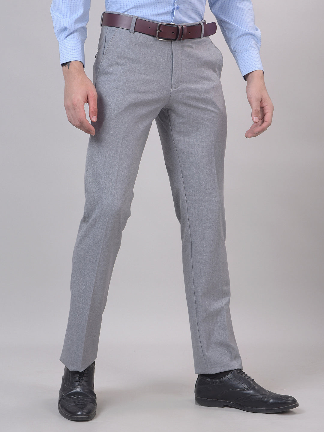 grey formal trouser