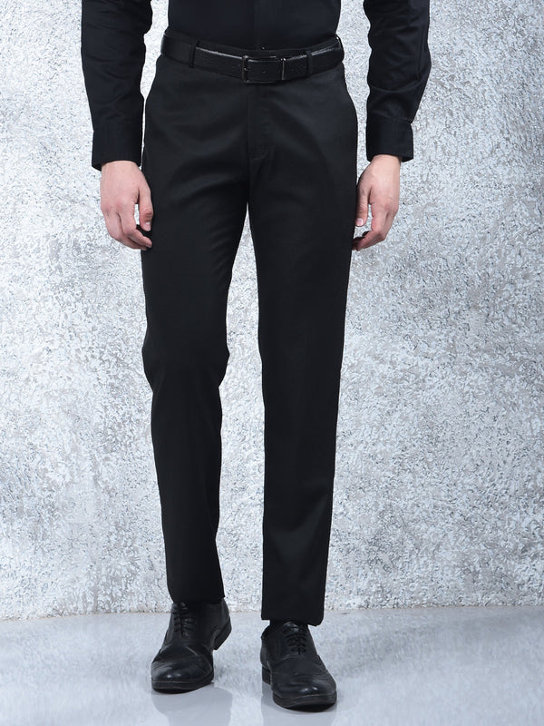 cobb black ultra-fit formal trouser