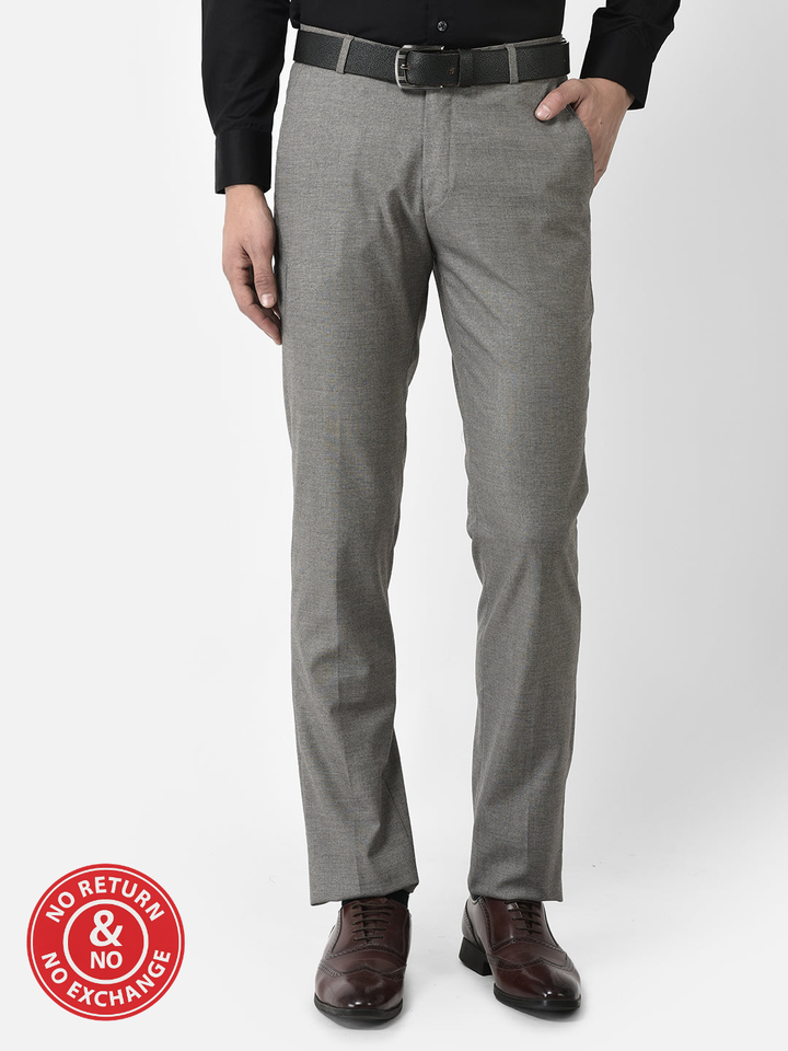 Cobb Grey Ultra Fit Formal Trouser