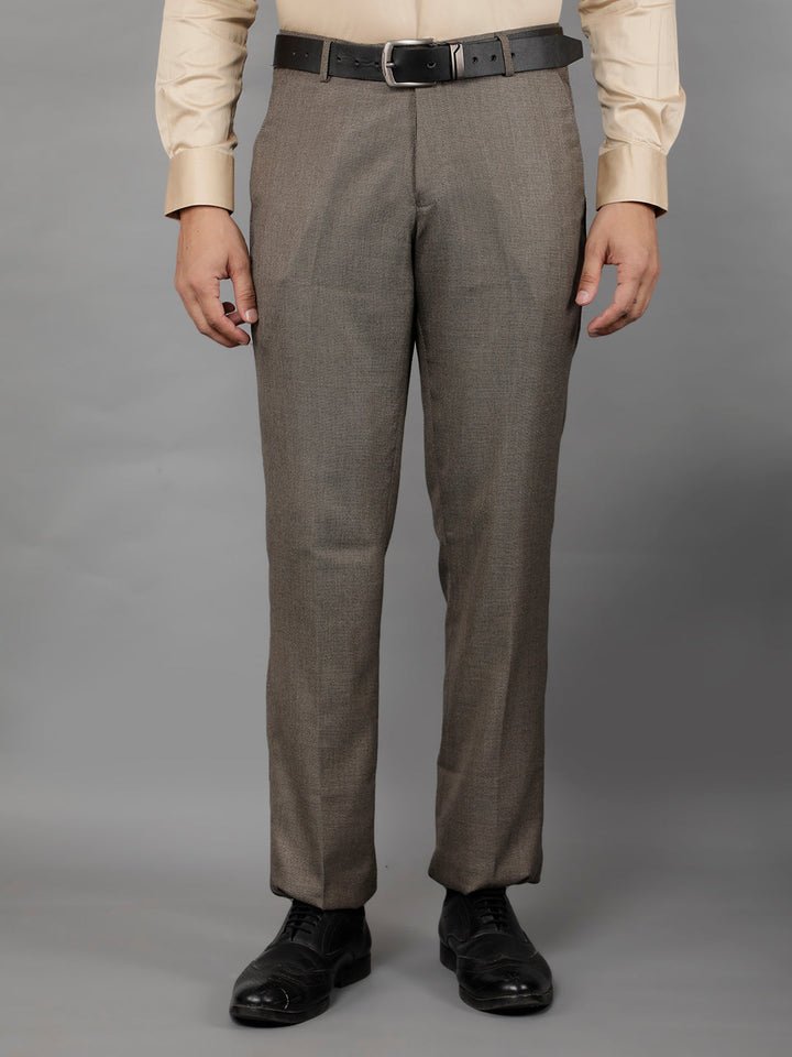 cobb mens brown formal trousers