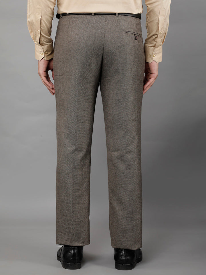 cobb mens brown formal trousers