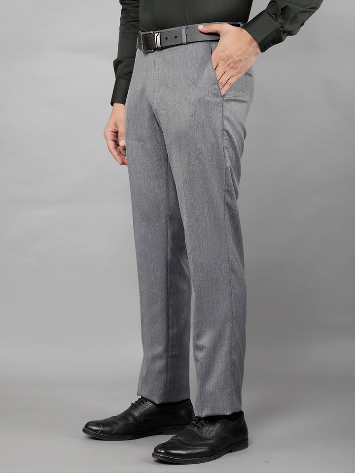 cobb mens grey formal trousers